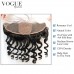 Brazilian Human Hair Curly 13x4 Silk Base Lace Frontal Closure,Full Lace Frontal With Baby Hair